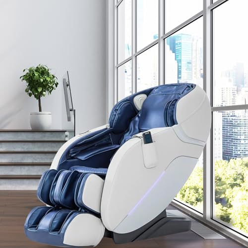 Black Full Body Heat Zero Gravity SL Track Massage Chair N589676