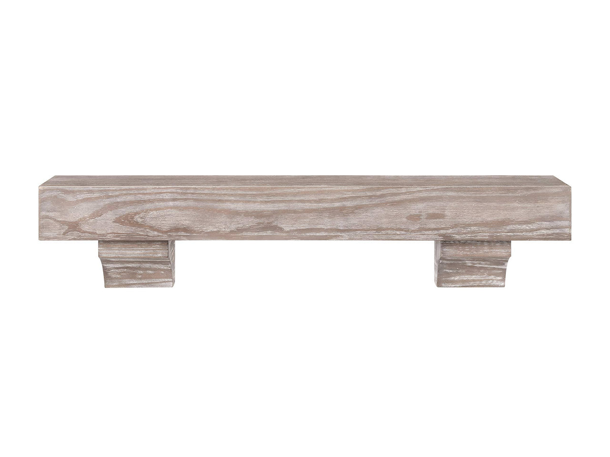 72x22 Farmhouse Mantel Shelf W85165