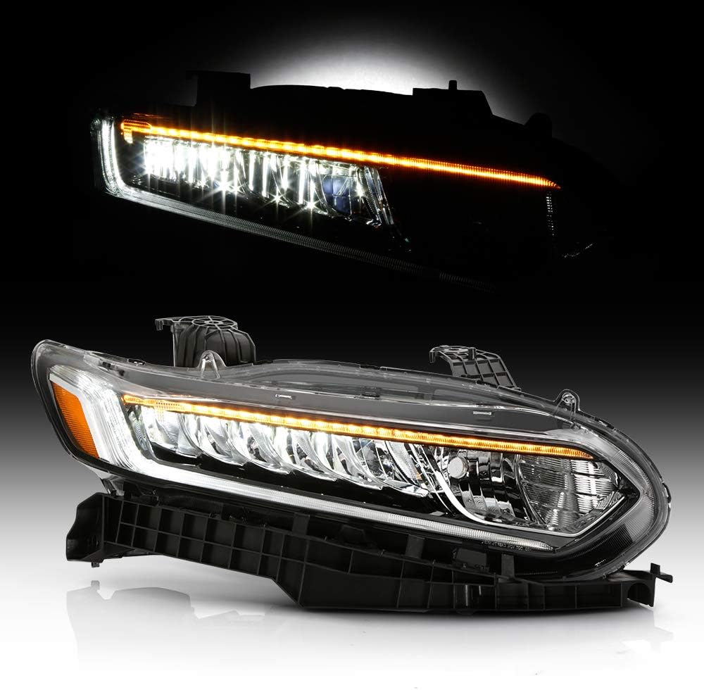 LED DRL Projector Headlight Headlamp Assembly Passenger Side K24484