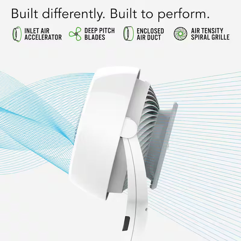 White Variable Speeds Pedestal Fan with Remote Control F12570
