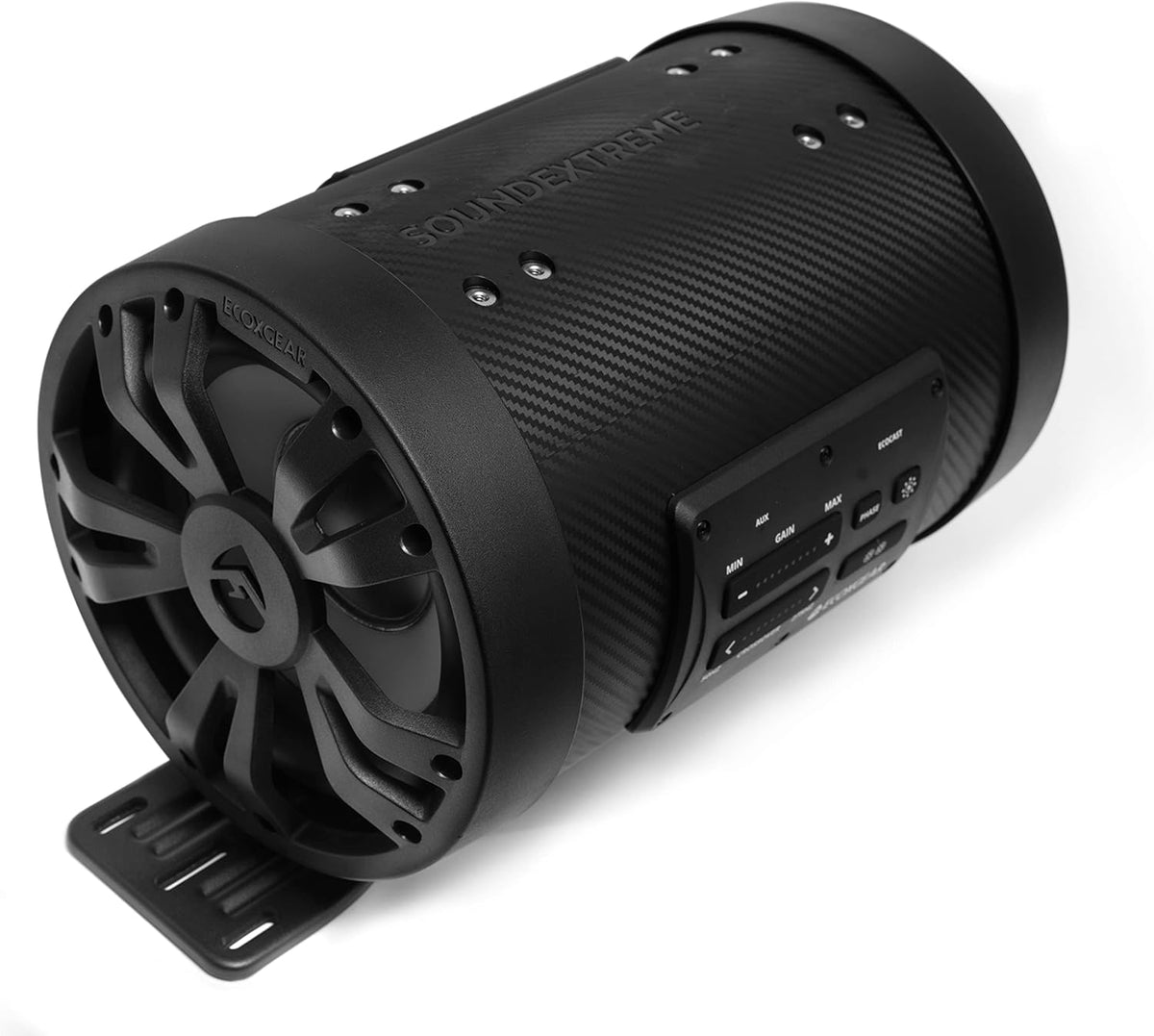 Sealed Powered 8-inch Subwoofer Tube with Built-in 500-Watt Amplifier B14230