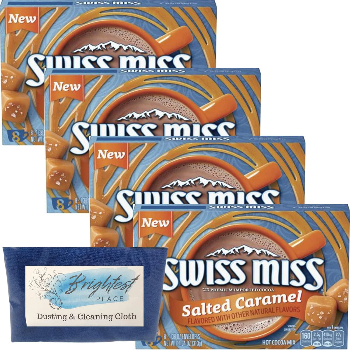 Salted Caramel Hot Cocoa Drink Mix 3 Boxes I153400