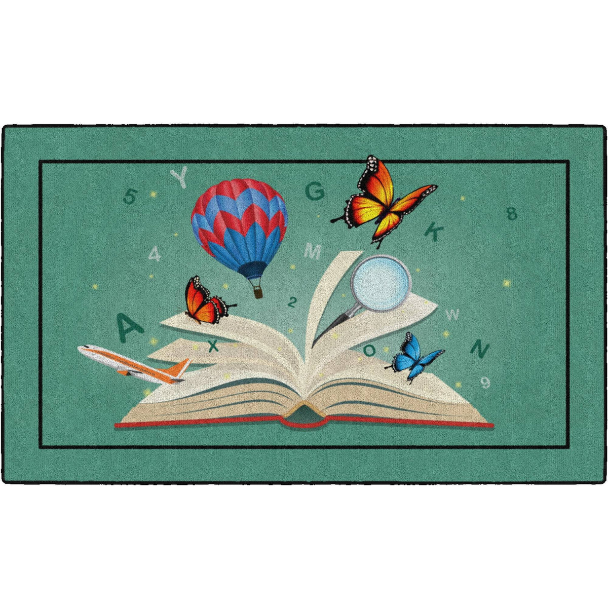 Multi Explore Through Reading Carpet W89468
