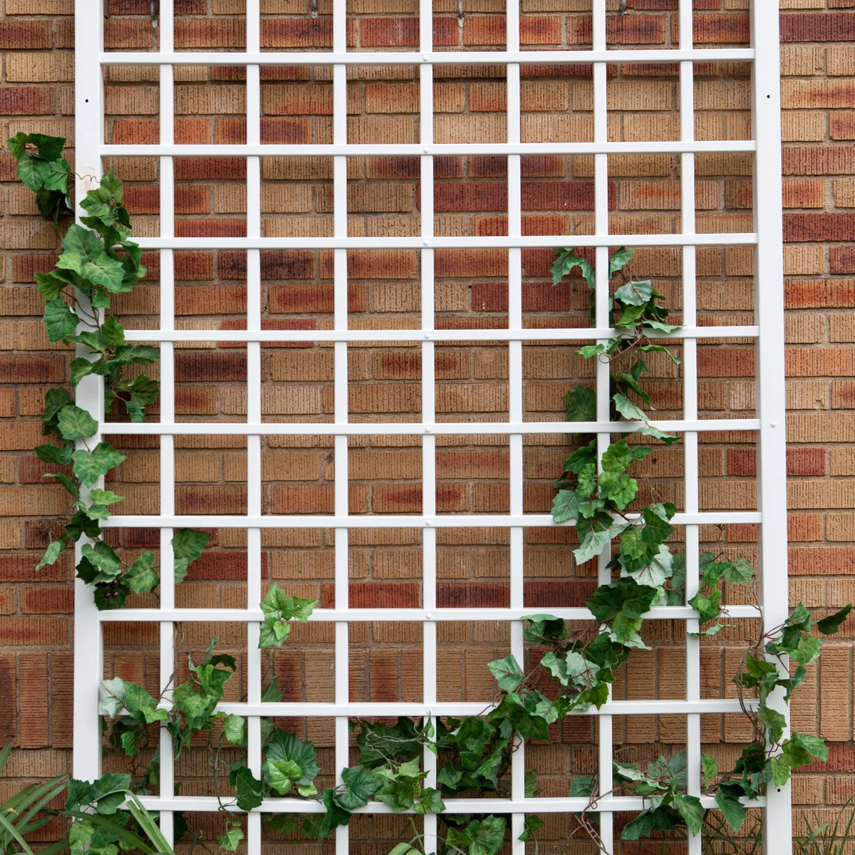 White Vinyl Wall Trellis Z9941