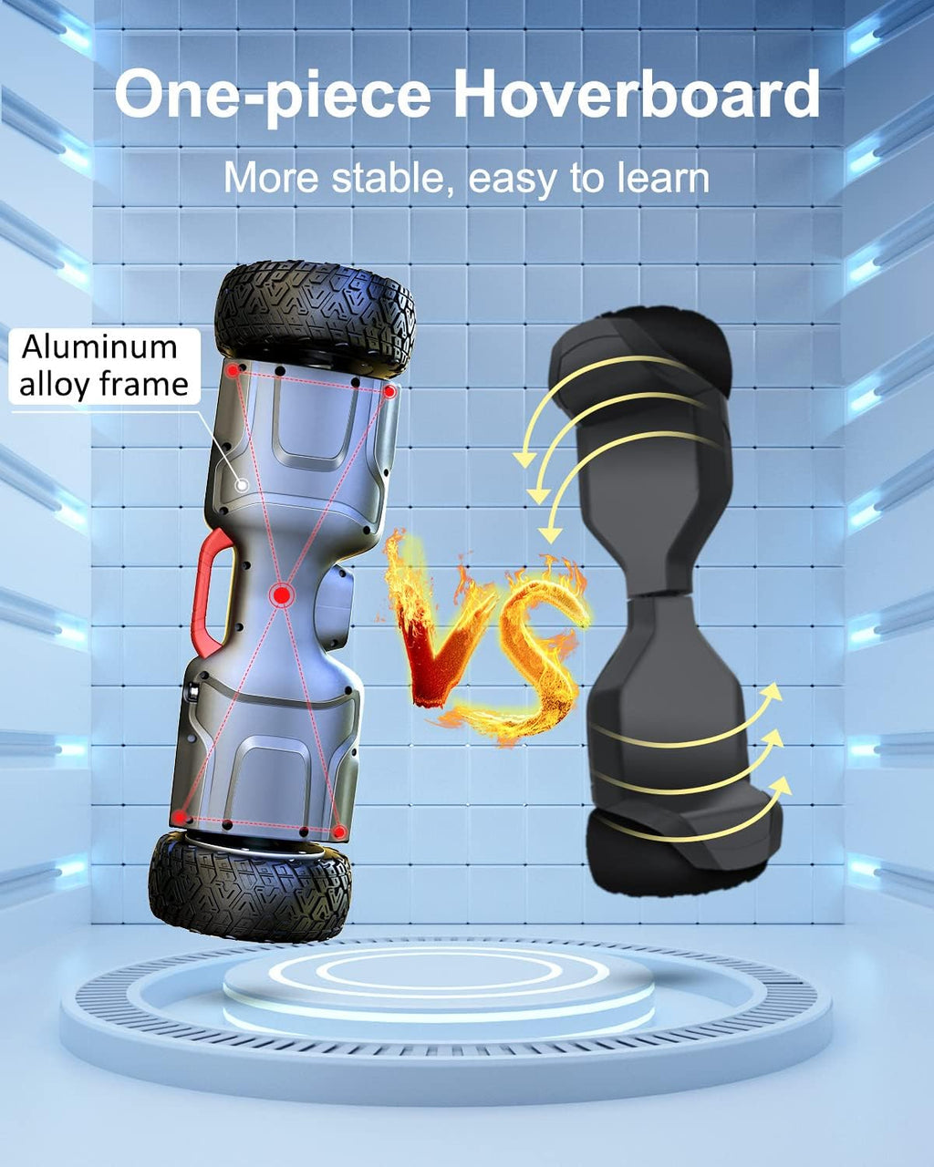 All Terrain Self Balancing Hoverboard with Bluetooth Speaker V391
