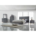 Light Gray Fabric Dresser L463