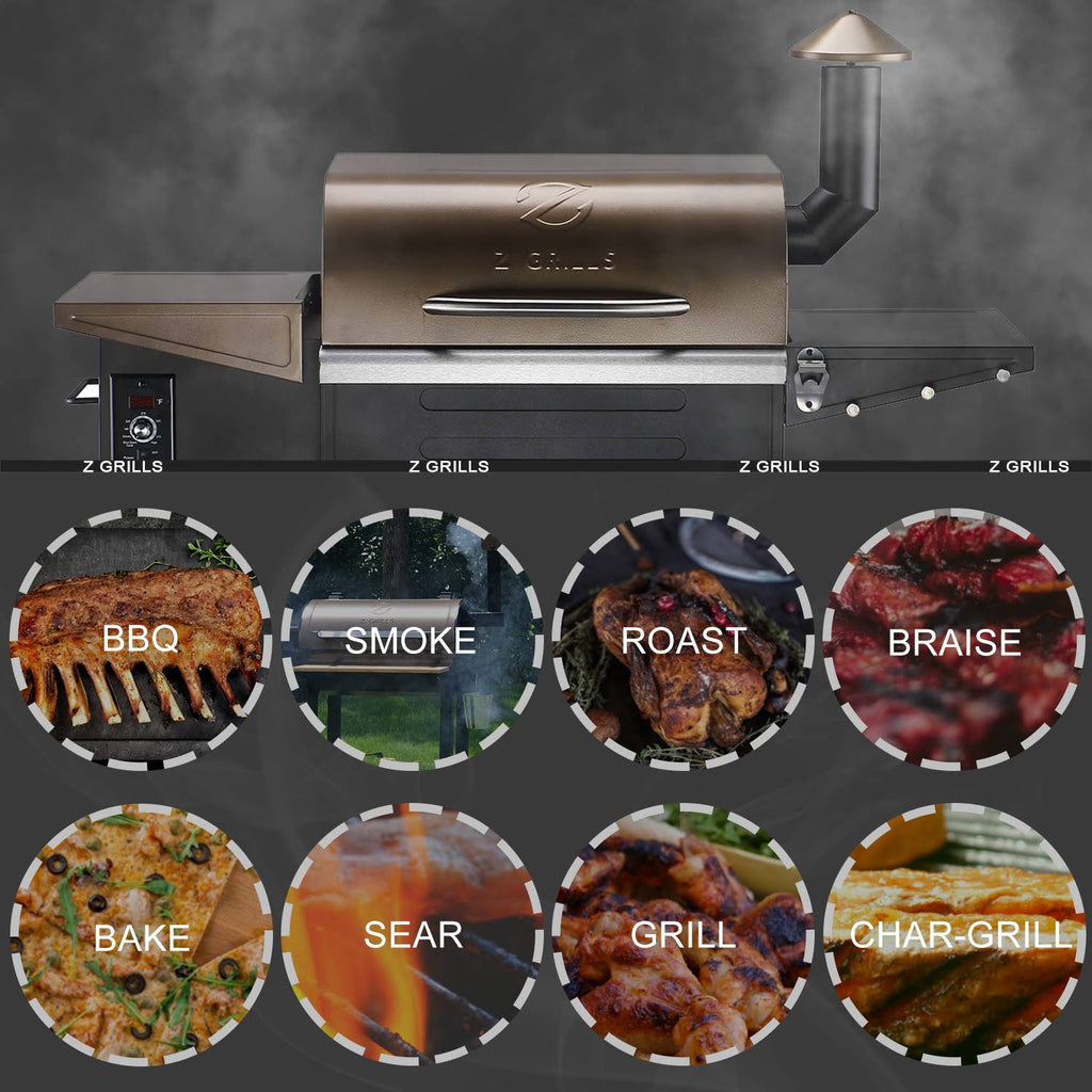 600d Wood Pellet Grill Smoker F1530