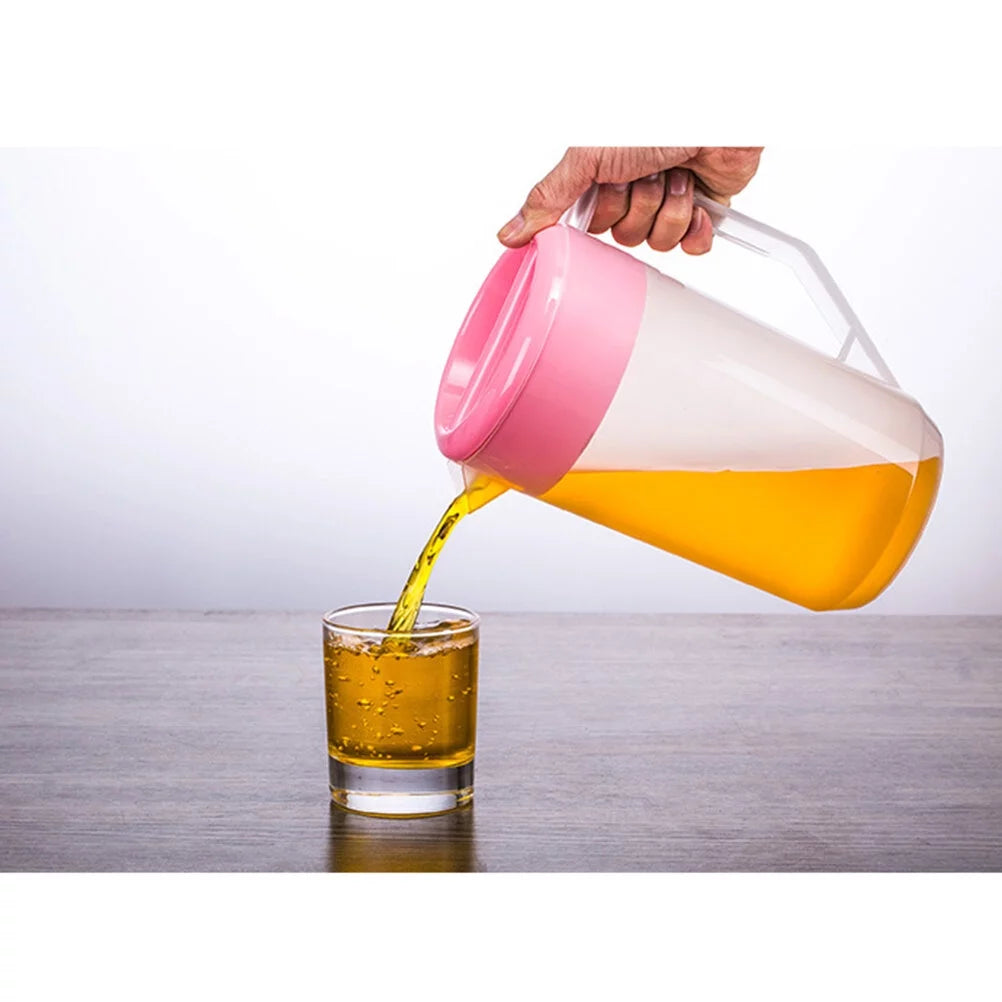 5000ml Pink Plastic Measuring Kettle with Scale H888