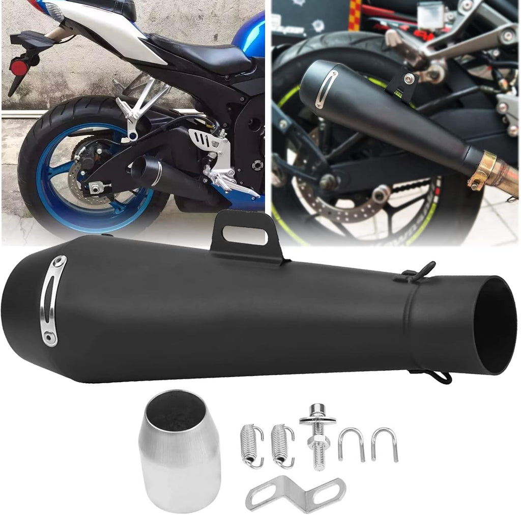 Motorcycle Slip On Exhaust Muffler Tail Pipe 51mm Universal R923