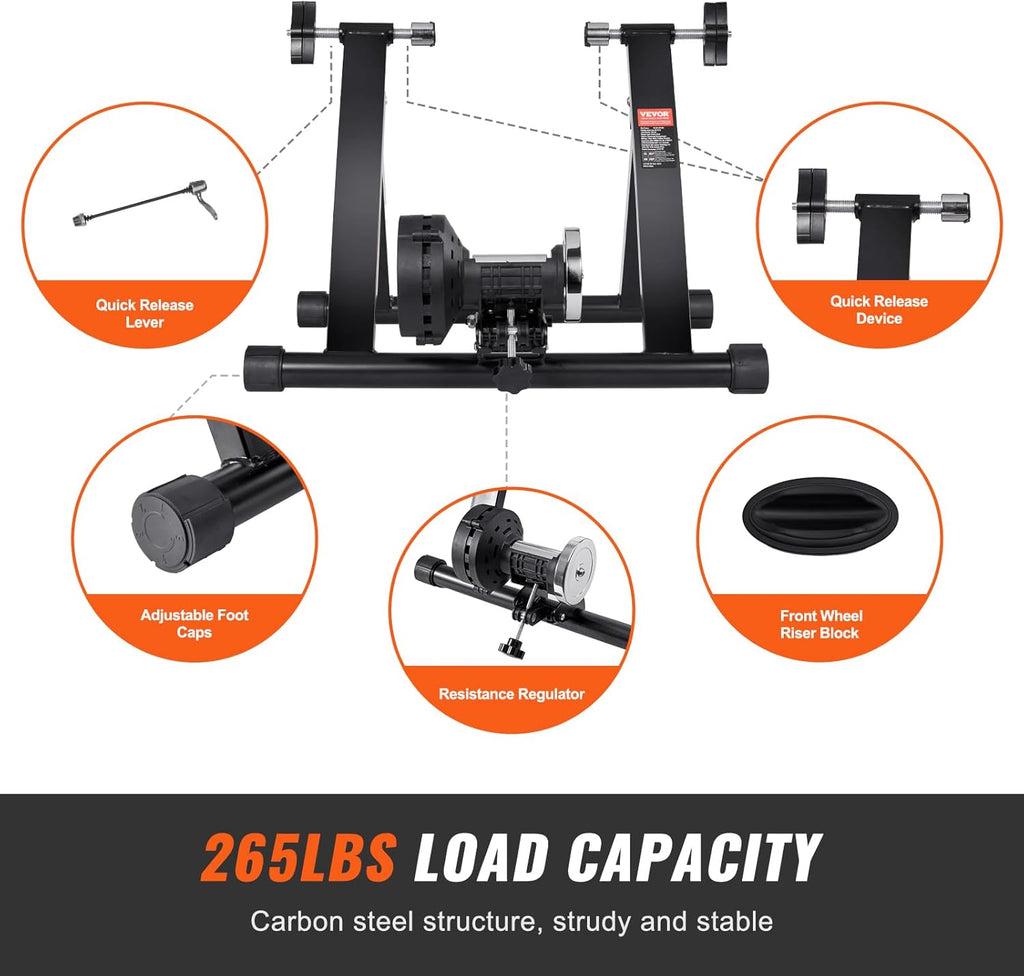 Magnetic Bike Trainer Stand for 26"-29" Wheels Q760