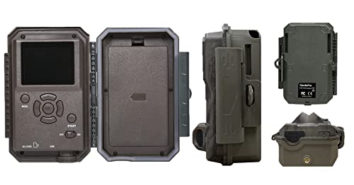 64MP 1296p HD Video Trail Camera with 100ft Night Vision Motion Activated Waterproof Y875604