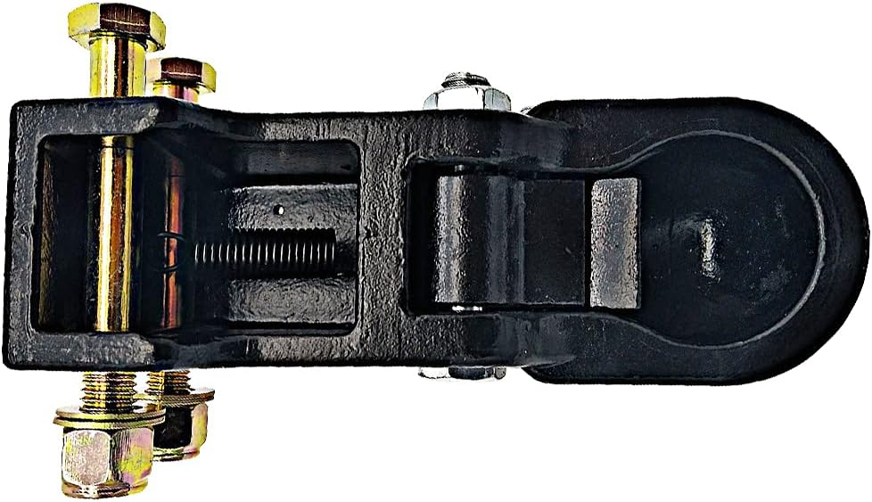 2-5/16 Adjustable Trailer Coupler with Trigger Latch, Black, Pack of 2 I423