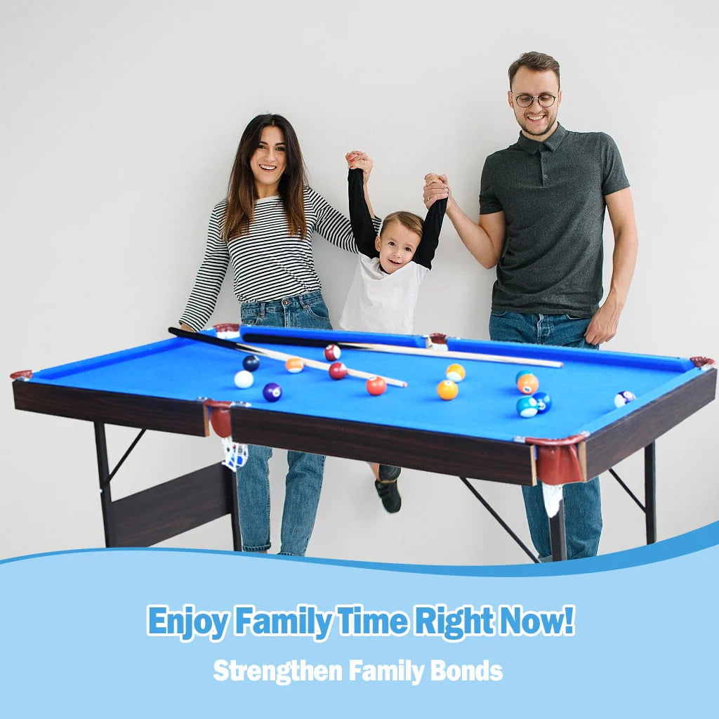 Portable Folding Billiards Table Pool Table C757