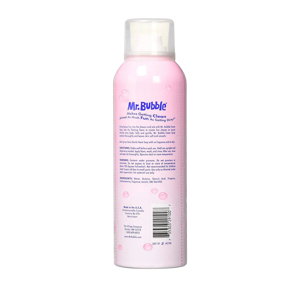 Foam Soap for Shower Sink or Tub 8 oz Pack of 6 G993007