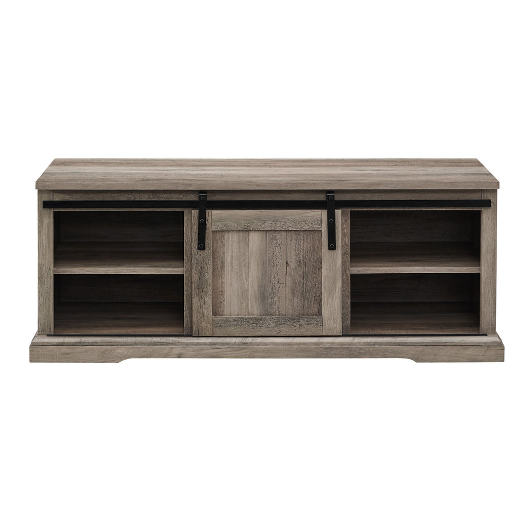 Gray Wash Storage Bench C346925