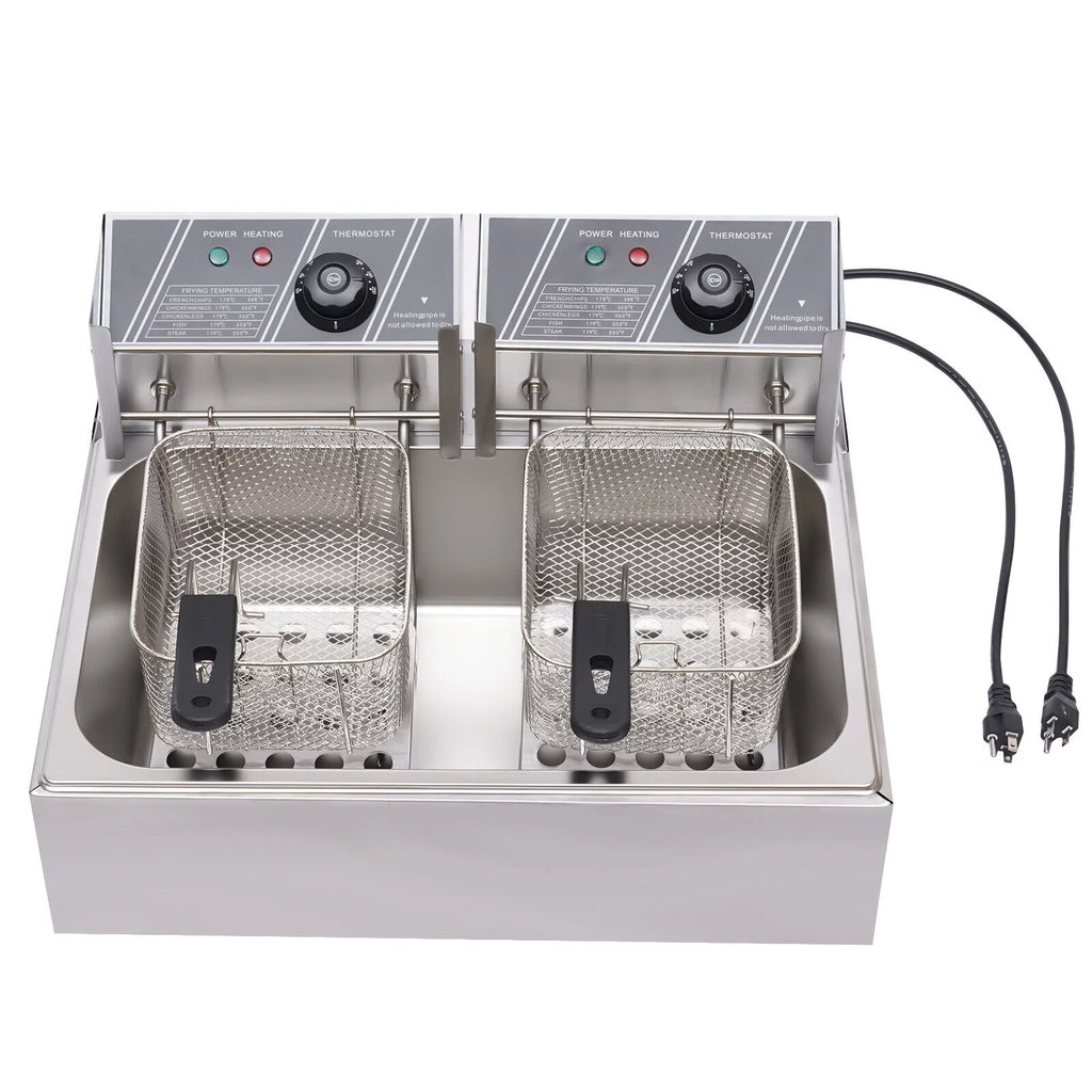 5000W 12L Stainless Steel Electric Deep Fryer Z601