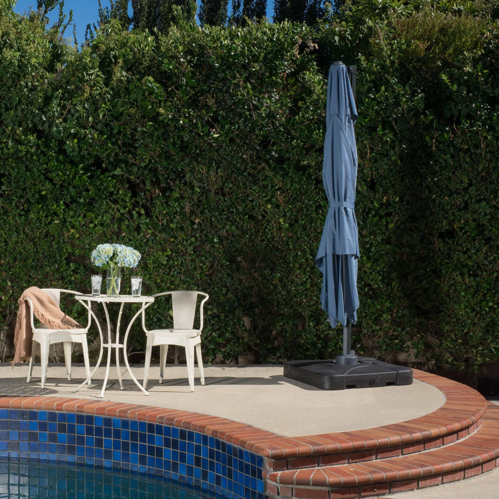 Outdoor 8-Foot Canopy Umbrella with Stand W1520