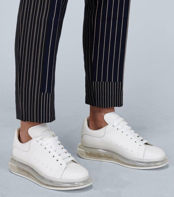 White Leather Trainers X997