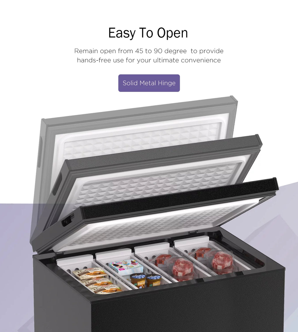 7.0 Cu ft Chest Freezer with Adjustable Temperature Controls G996923