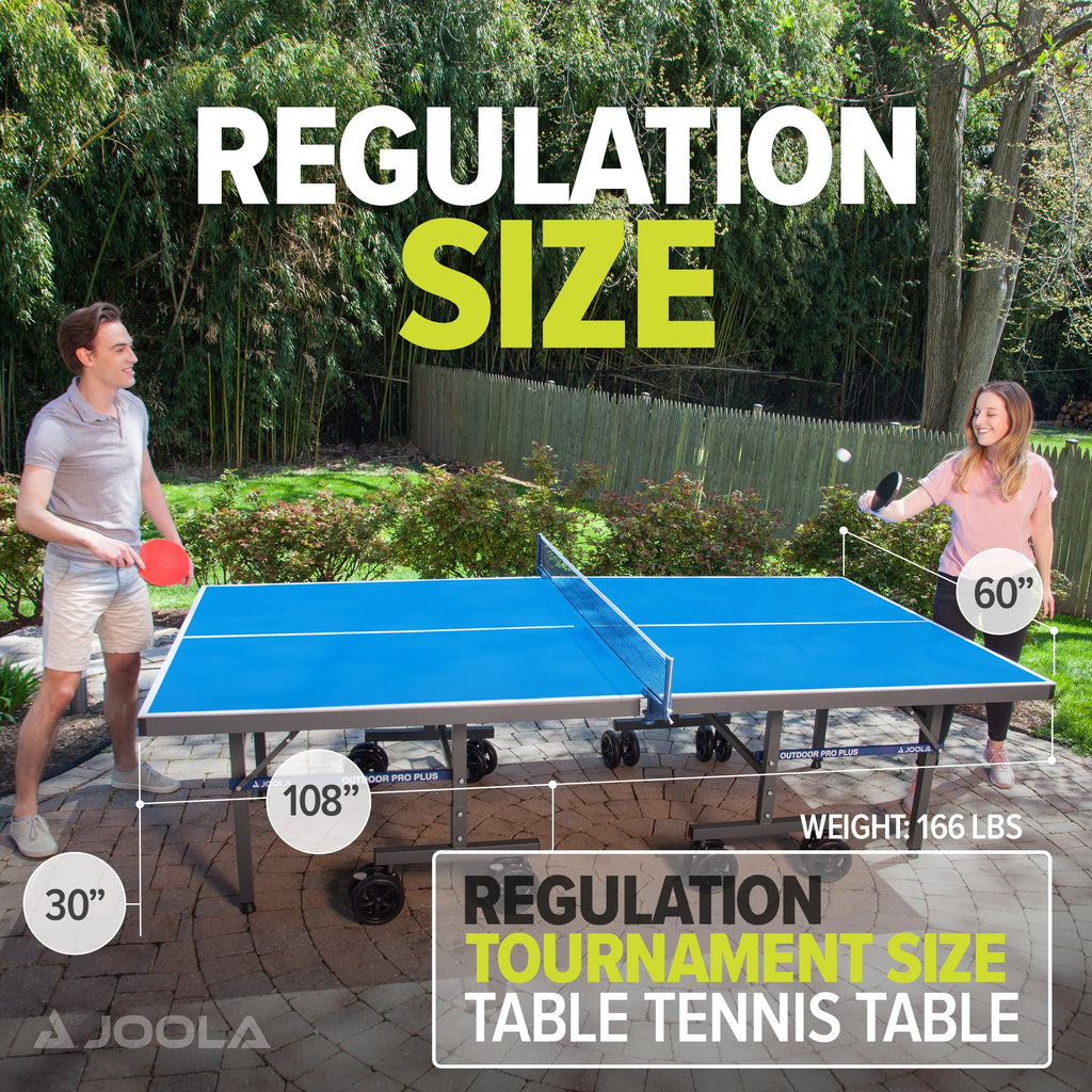 Blue Table Tennis Table with Net Set X991