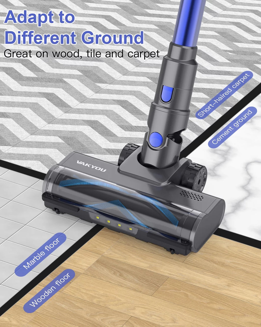 Cordless Stick Vacuum 450W 33Kpa 55mins W784828