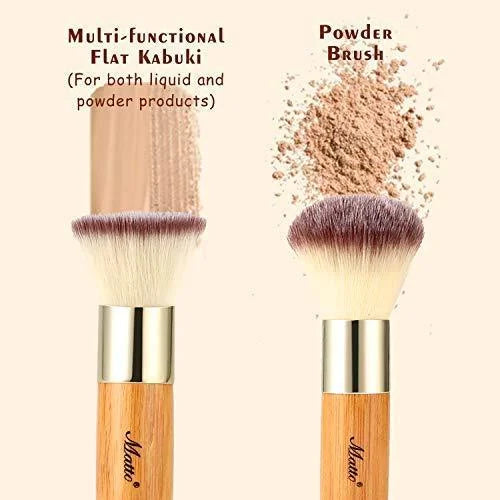 Bamboo Makeup Brush Set 2 Pieces Q12338