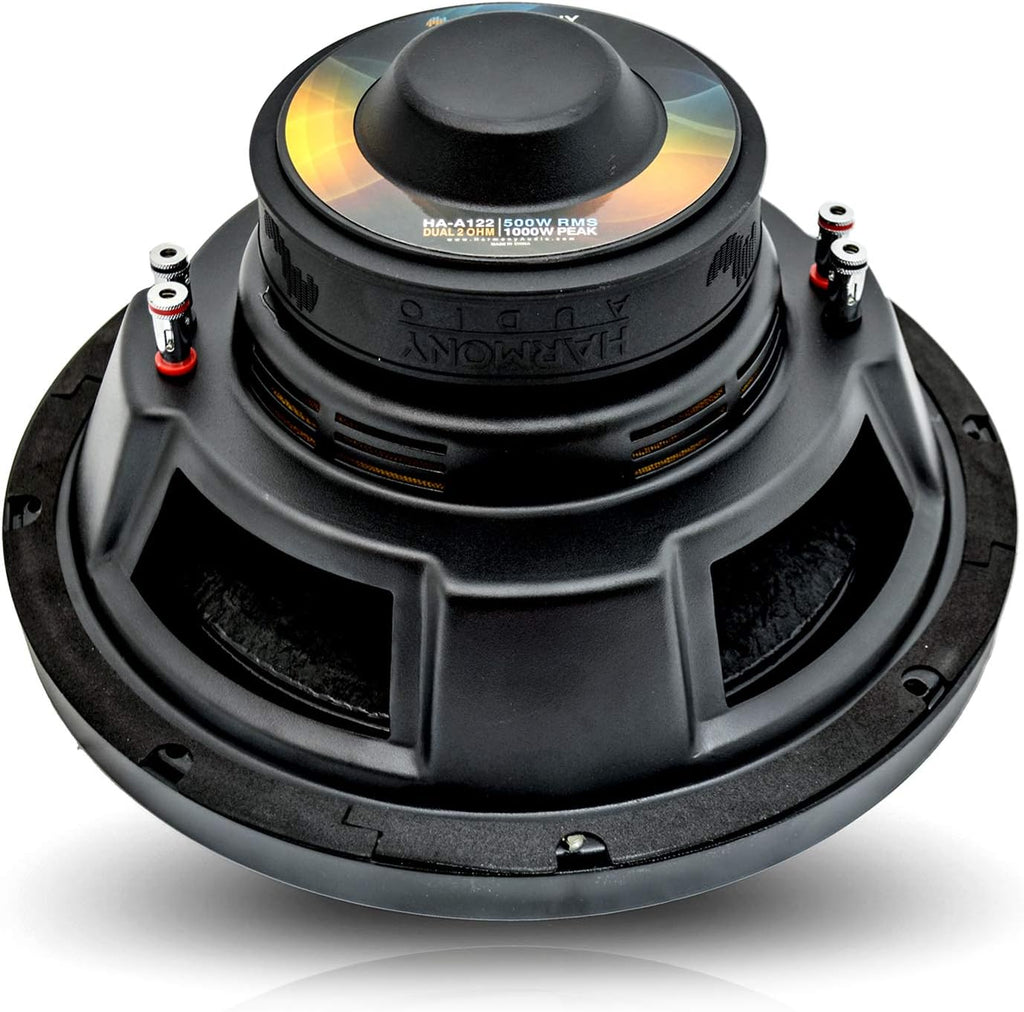1000W Car Subwoofer Bundle with Amplifier & Amp Kit W661100