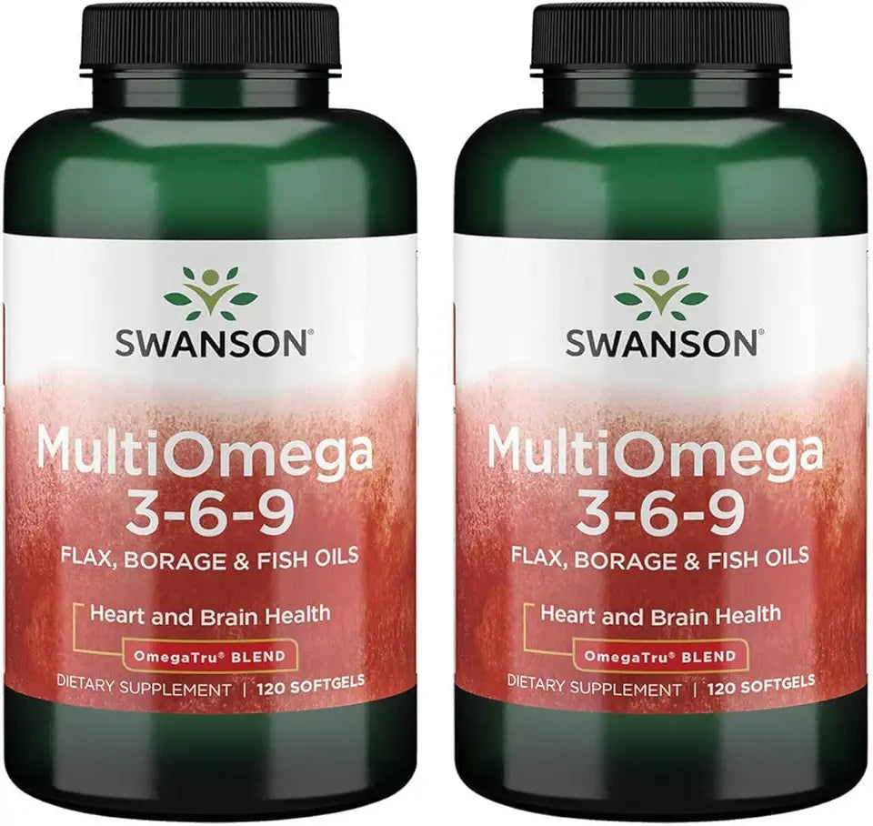 Omega 3-6-9 2400 Milligrams 120 Sgels 2 Pack N67776