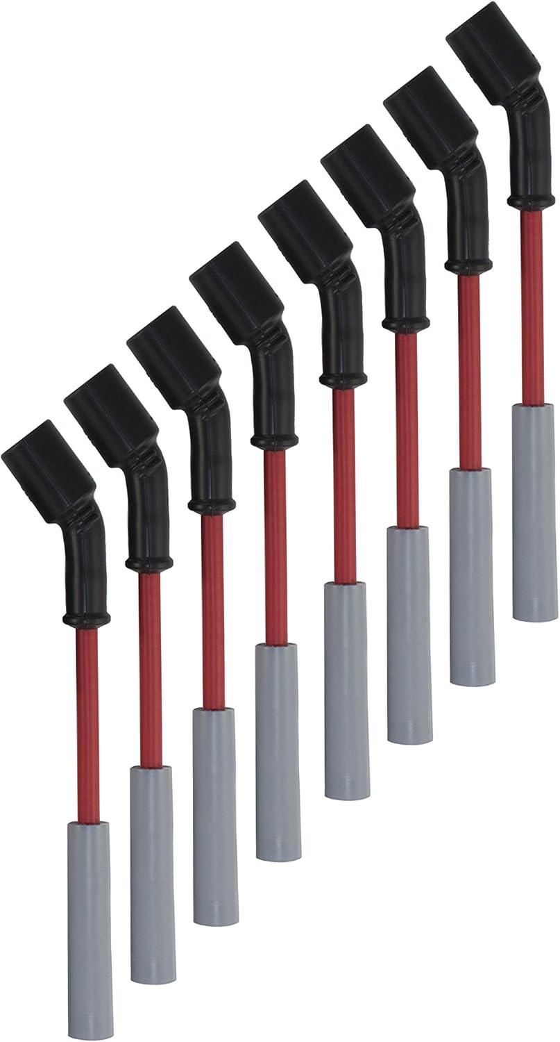 Red LSx Spark Plug Wire Set Pack of 2 A222