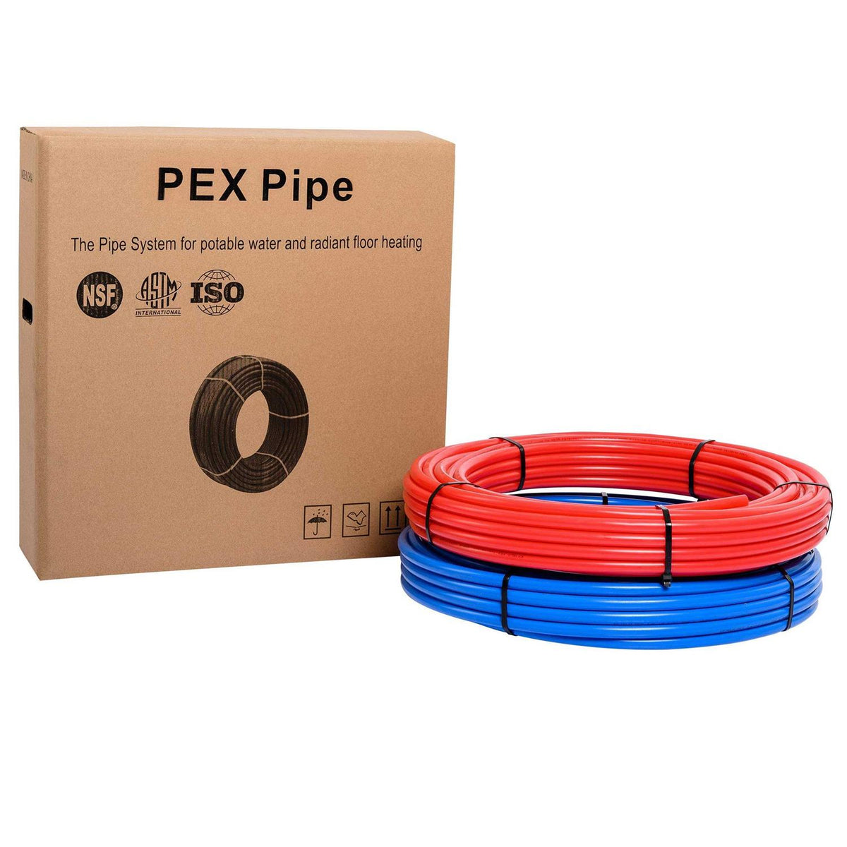 1/2 Inch 2 x100 ft Pex-b Pipe/Tubing C760061