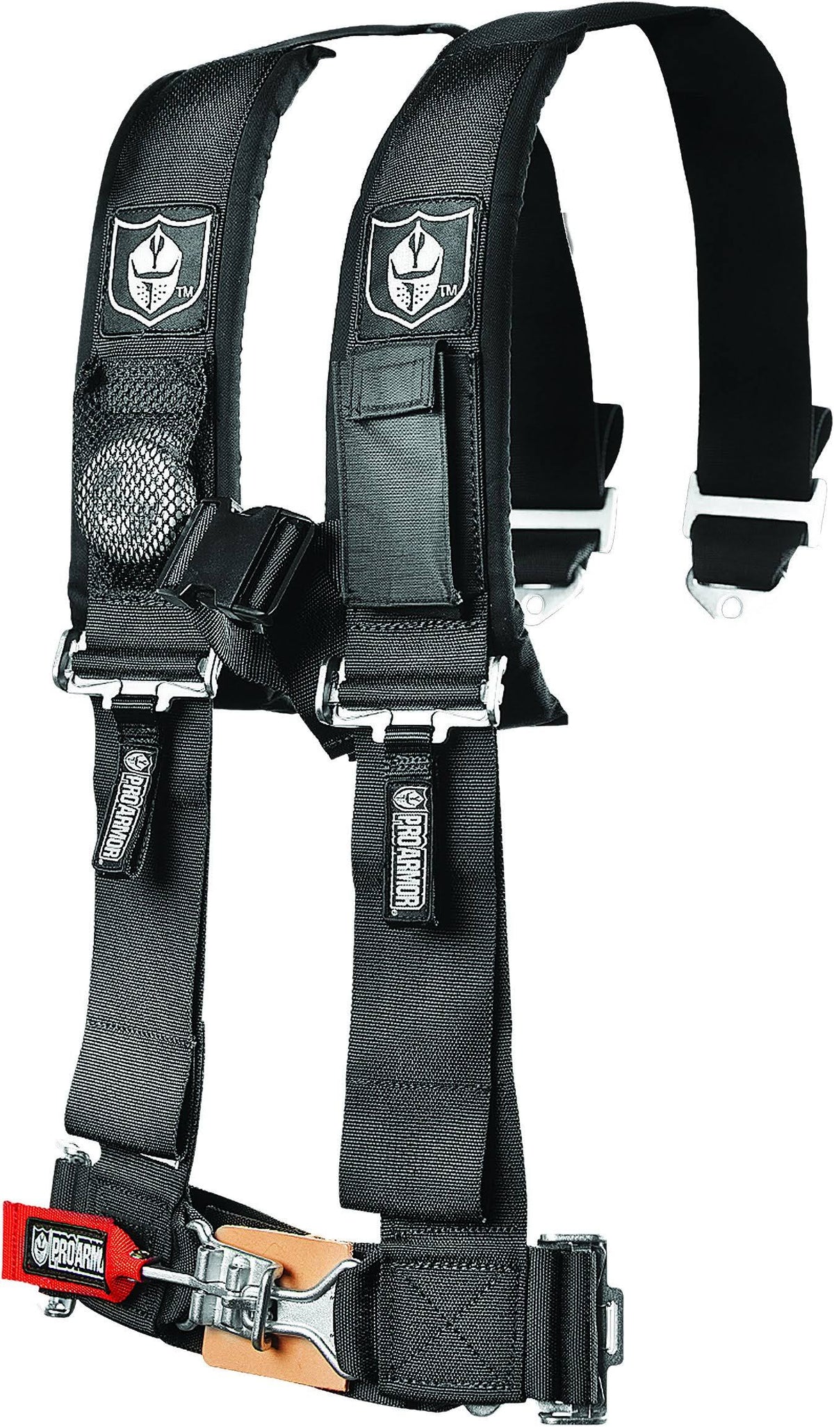 4PT Harness 2x22 Pads Black N601
