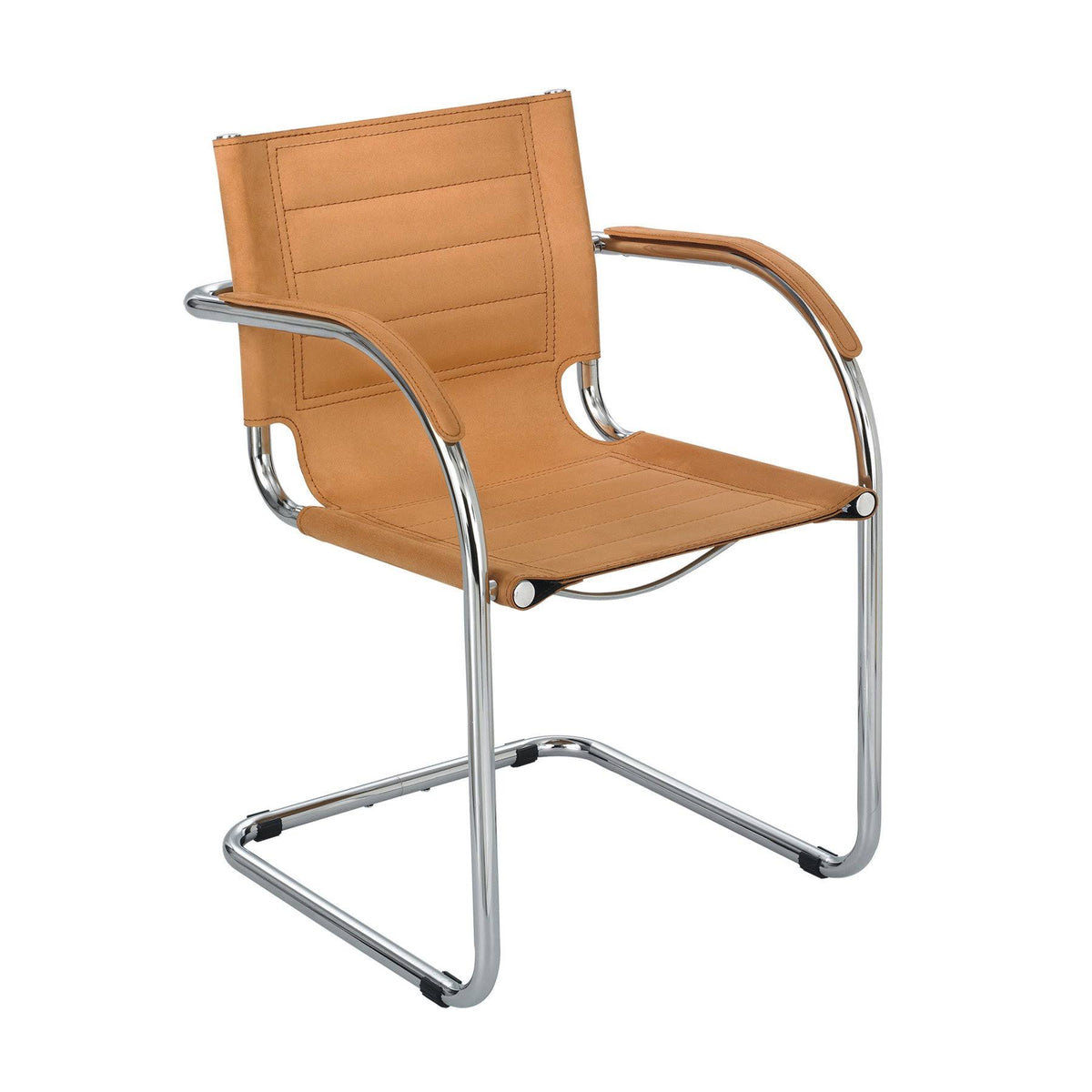 Camel Micro Fiber Guest Chair J63806