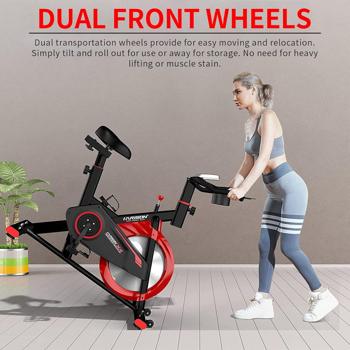 Exercise Bike with Tablet Holder Indoor Cycling Bike V580