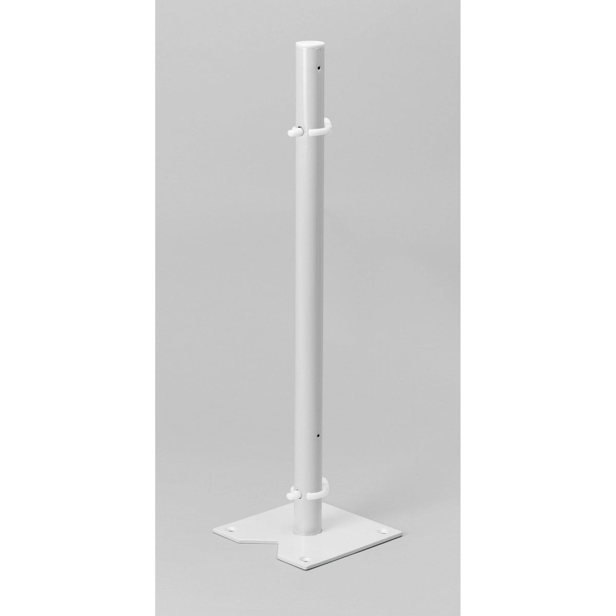 Almond Polymer D-Shape Lazy Susan 2-Shelf K704505