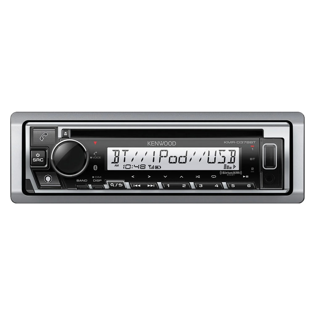 Marine Single-Din CD Receiver with Two 6.5-Inch Speakers Z7536