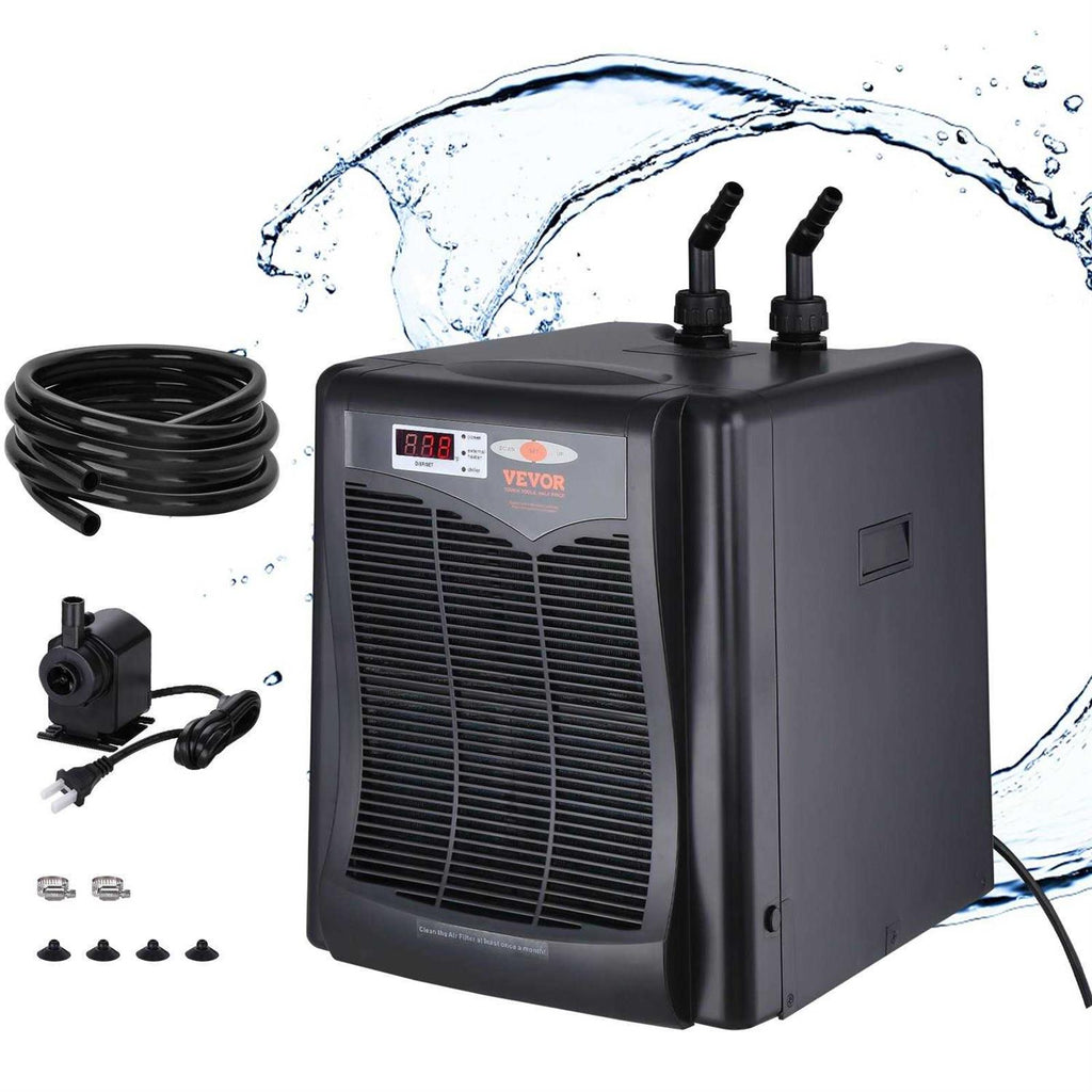 110 Gal 416 L 1/3 HP Aquarium Chiller W1400