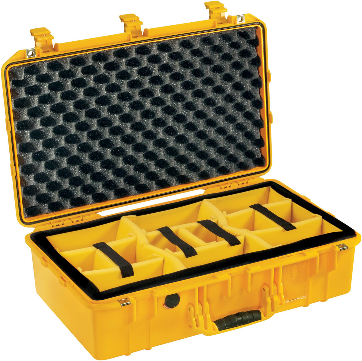 Yellow Air Case with Padded Dividers A38835