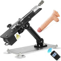 Metal Thrusting Sex Machine with 8.26 Inch Dildo Attachments Y215