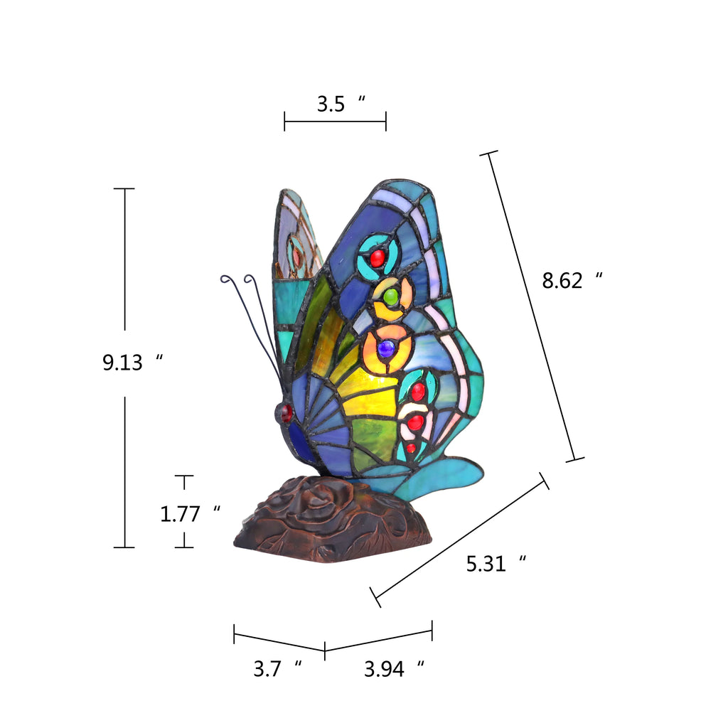 1 Light Butterfly Accent Table Lamp L33354