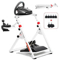 Black Sim Racing Wheel Stand with Shifter Mount L622095