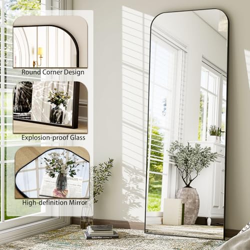 Gold Full Length Aluminum Frame Mirror Y546