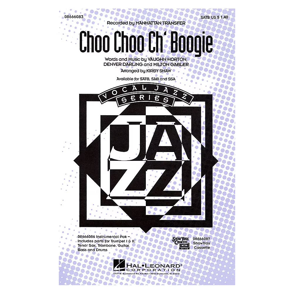 Choo Choo Ch'Boogie Combo Parts Q787