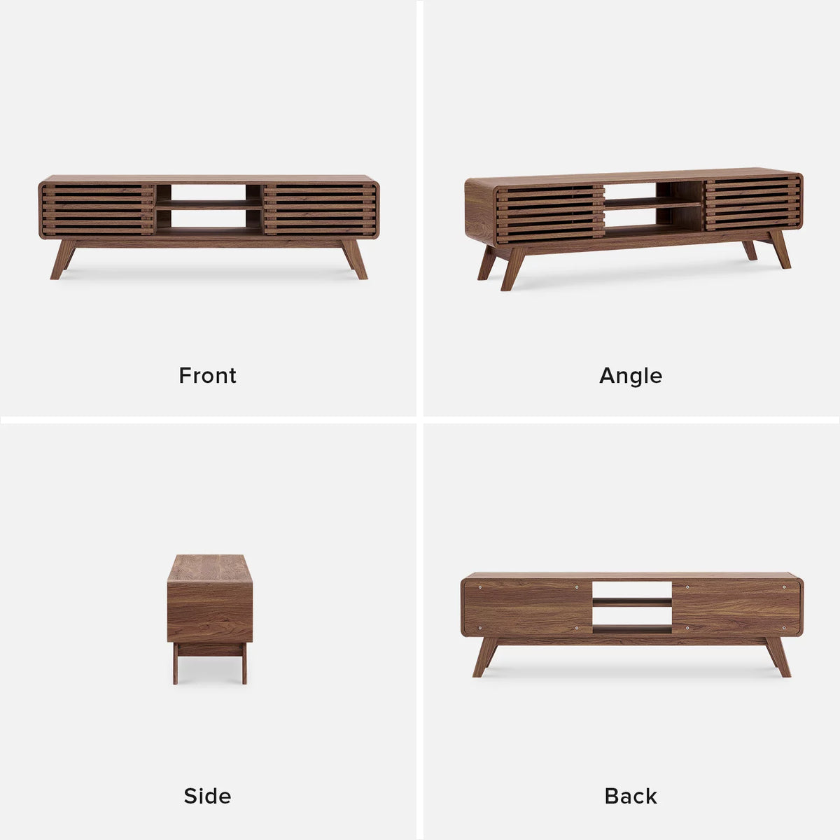 59 Mid-Century Modern TV Stand Console O960749