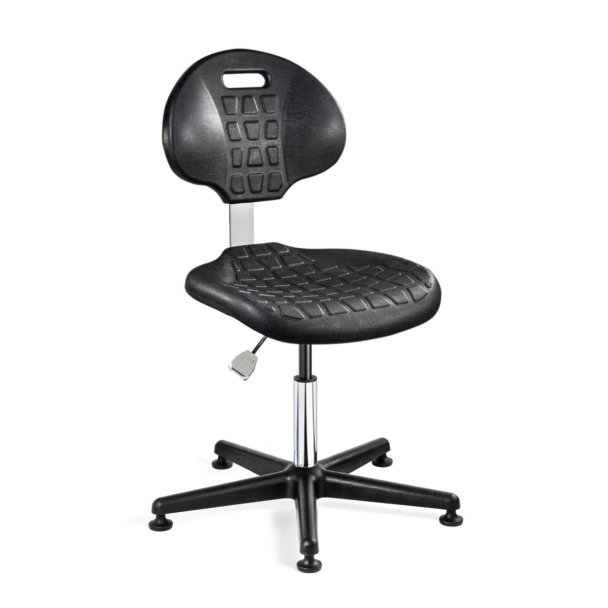 Black Polyurethane Cleanroom Task Chair X323345