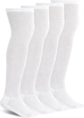 4 Pair Over Knee Non-Binding Cushioned Socks V32028