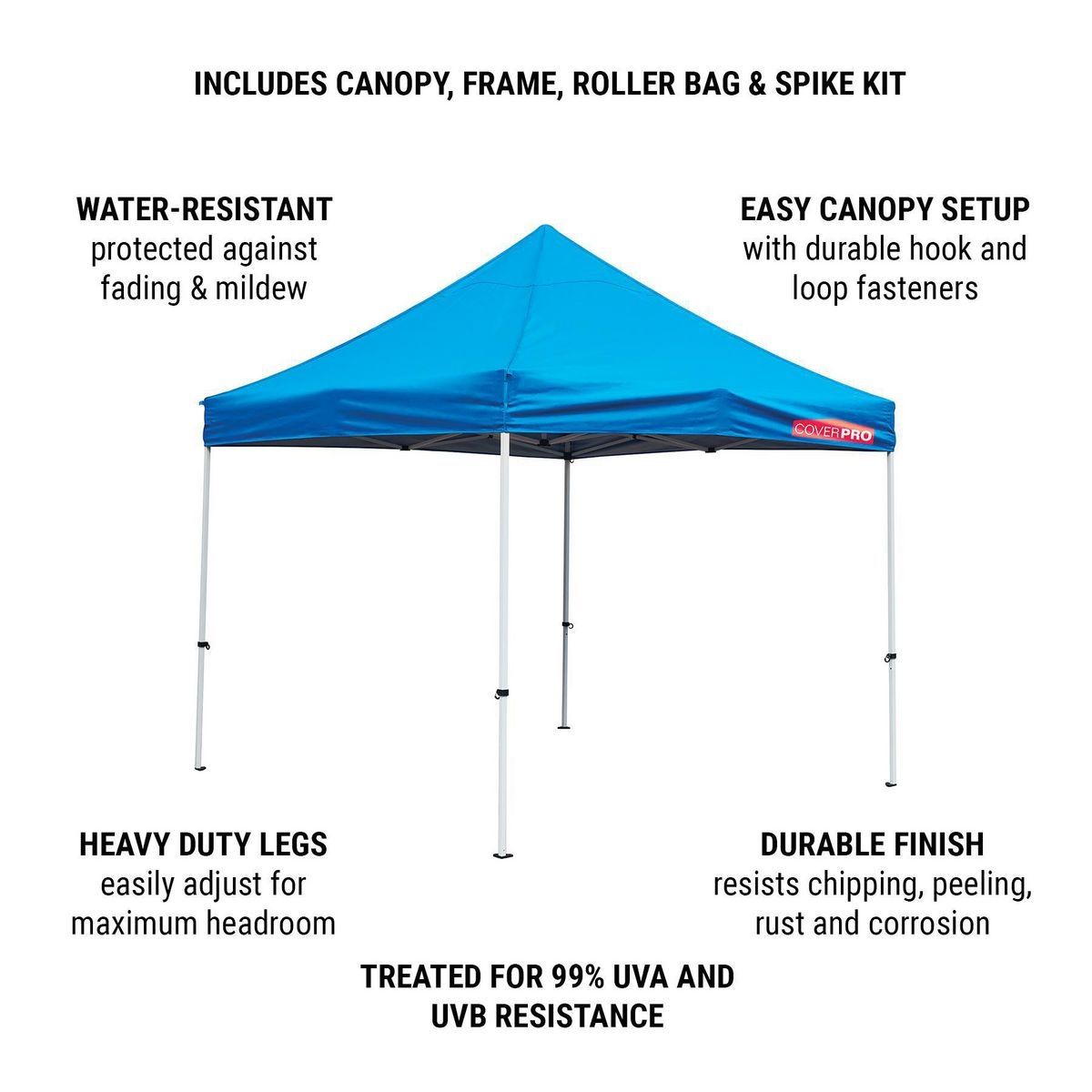 10 ft. x 10 ft. Heavy Duty Pop-Up Canopy K876993
