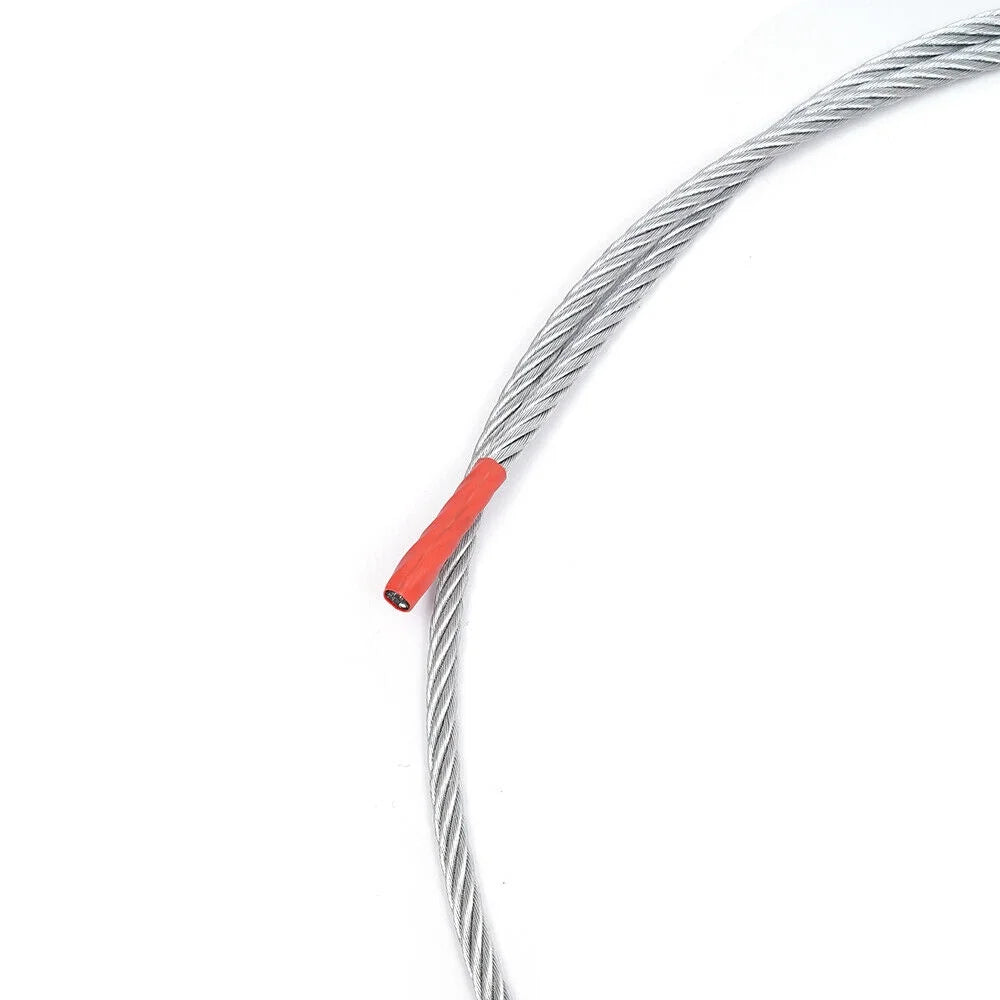 3/8" x 100" Steel Core Wire Rope Winch Cable with Swivel Hook X237