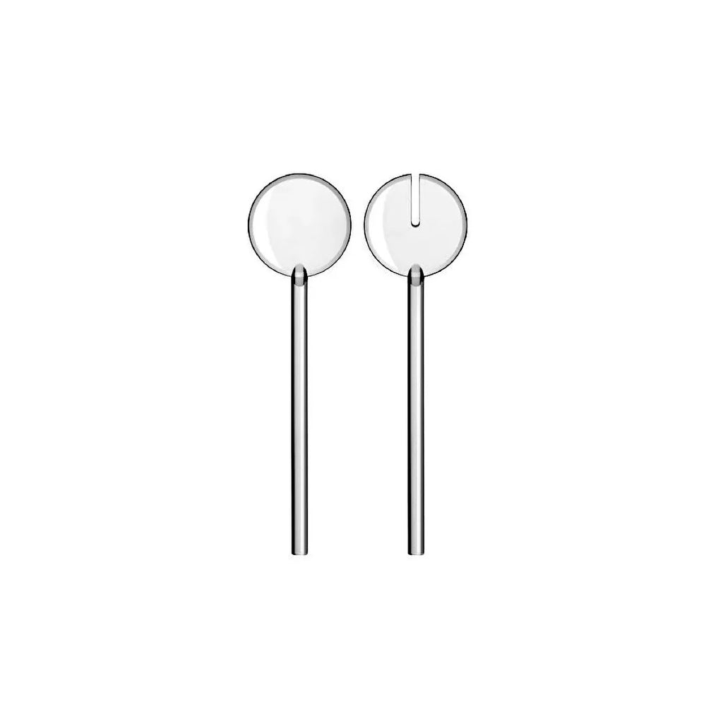 Clear Salad Servers A289394