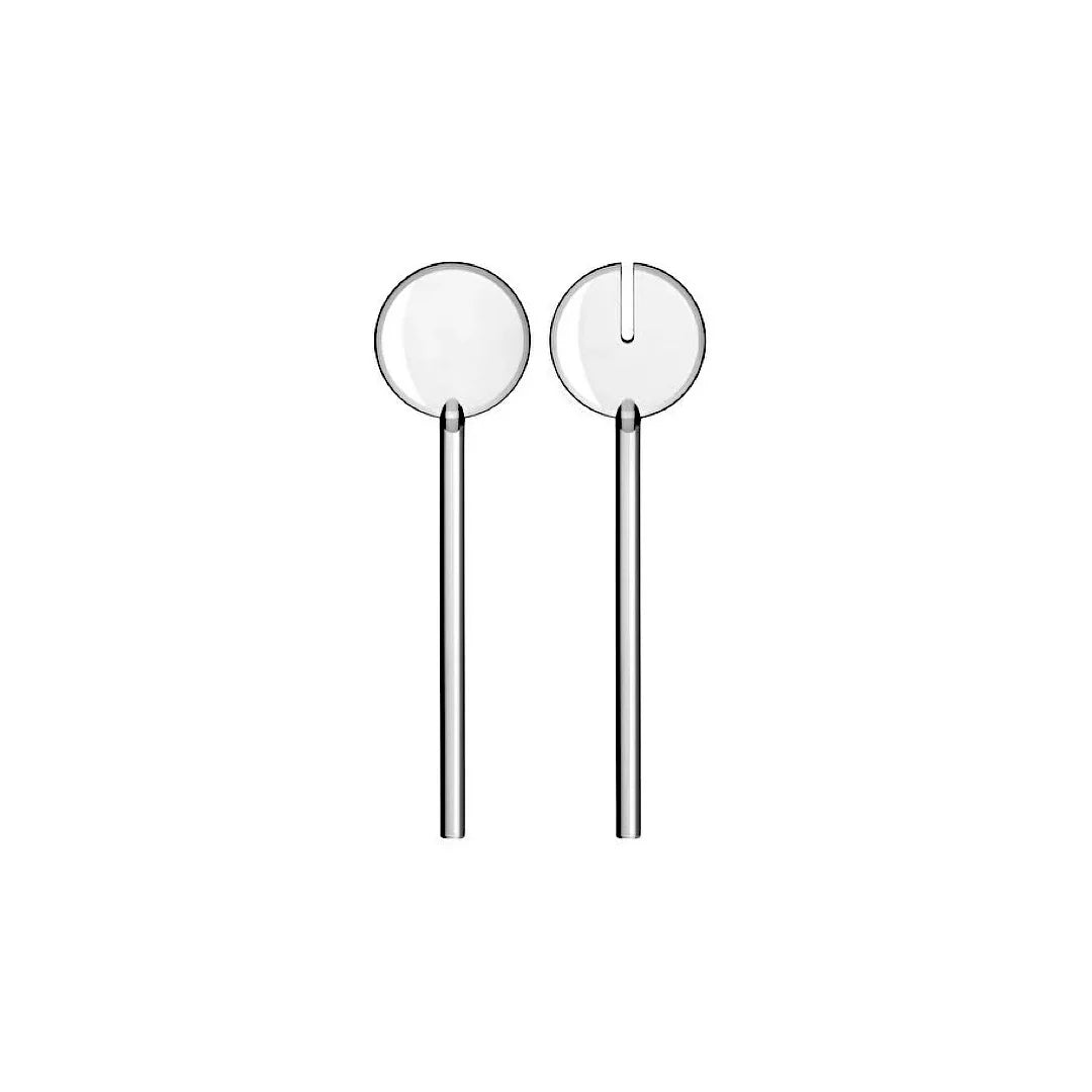 Clear Salad Servers A289394