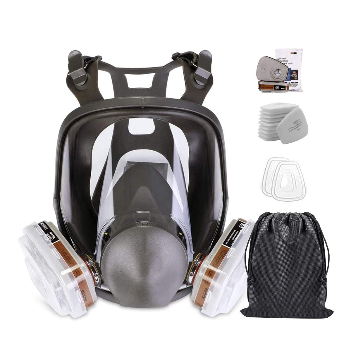 Full Face Respirator Pack of 2 K8078